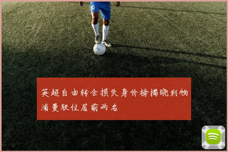 英超自由转会损失身价榜揭晓利物浦曼联位居前两名